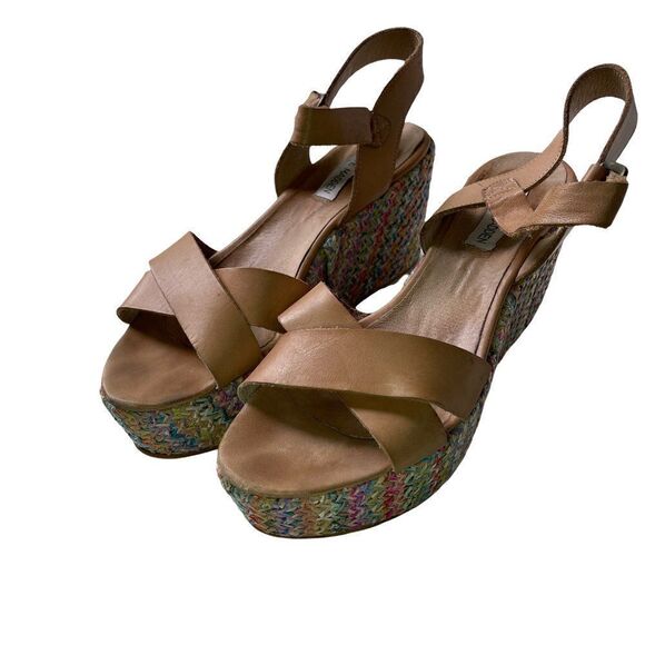 Steve Madden Turks Vintage Platforms, Size 10 - Picture 2 of 9